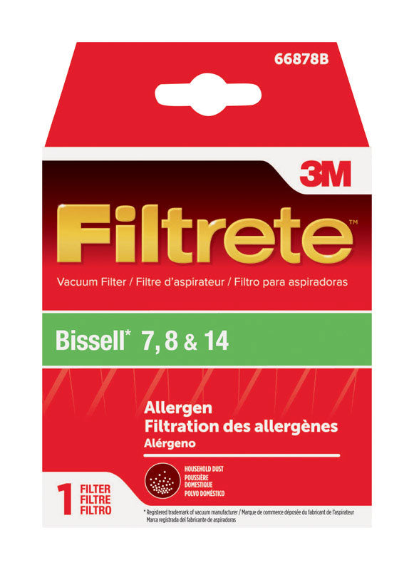 ELECTROLUX HOME CARE PRODUCTS INC, 3M Filtrete Vacuum Filter For Bissell 7, 8 and 14 1 pk