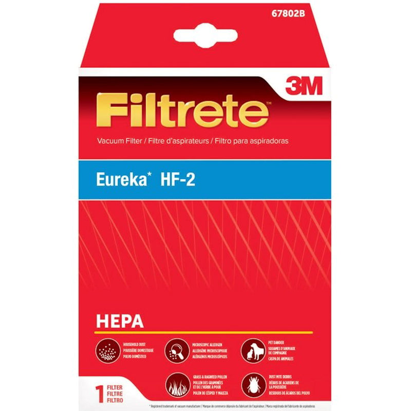 3M, 3M Filtrete Vacuum Filter For Eureka Style HF-2 HEPA 1 pk