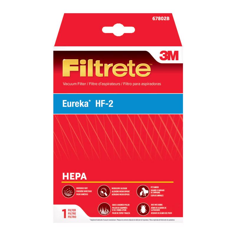 3M, 3M Filtrete Vacuum Filter For Eureka Style HF-2 HEPA 1 pk