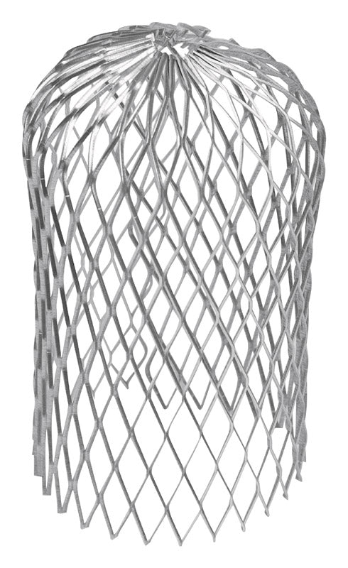 AMERIMAX HOME PRODUCTS INC, Amerimax 3.5 in. W X 3.5 in. L Gray Aluminum Gutter Strainer