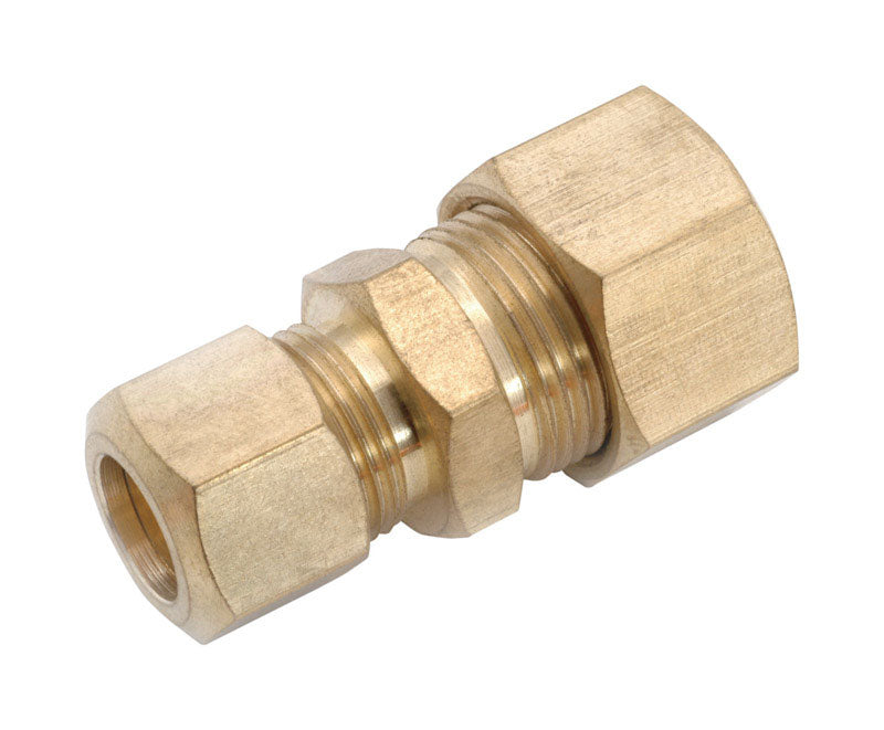 ANDERSON METALS CORPORATION INC, Anderson Metals 1/2 in.   Compression  T X 3/8 in.   D Compression  Brass Reducing Union