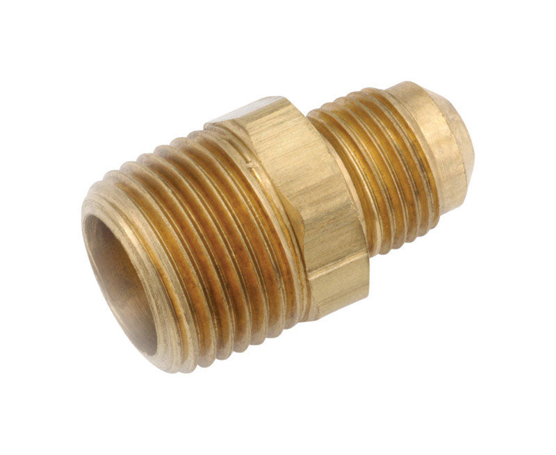 ANDERSON METALS CORPORATION INC, Anderson Metals 3/8 in.   Flare  T X 1/2 in.   D Male  Brass Half Union