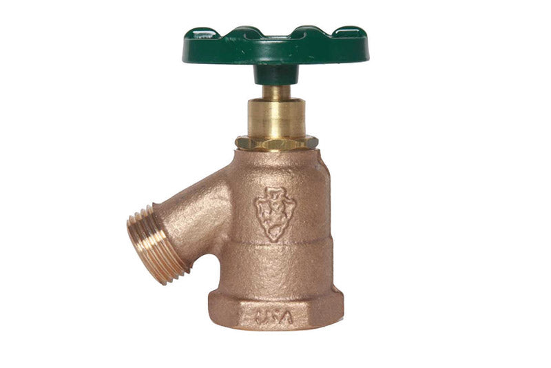 ARROWHEAD BRASS & PLUMBING LLC, Arrowhead Brass 1 in. FIP X 3/4 in. Hose Anti-Siphon Brass Garden Valve