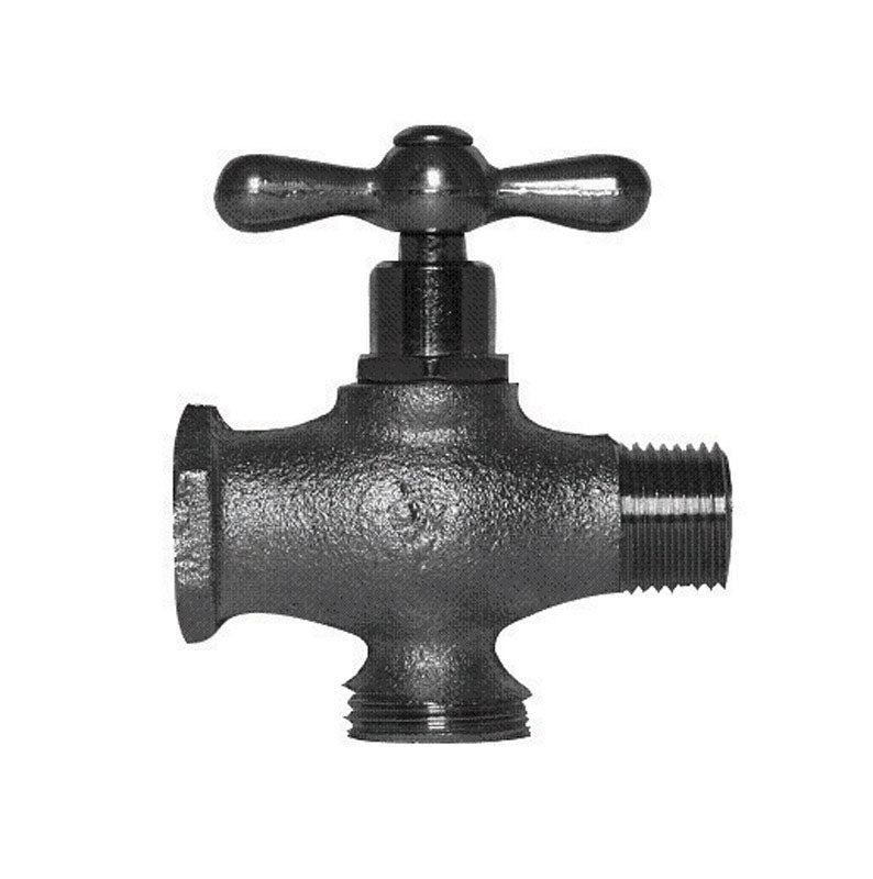 ARROWHEAD BRASS & PLUMBING LLC, Arrowhead Brass 1/2 in. FIP X 3/4 in. Brass Stop Valve