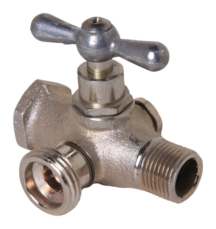 ARROWHEAD BRASS & PLUMBING LLC, Arrowhead Brass 1/2 in. FPT X 1/2 in. Brass Stop Valve