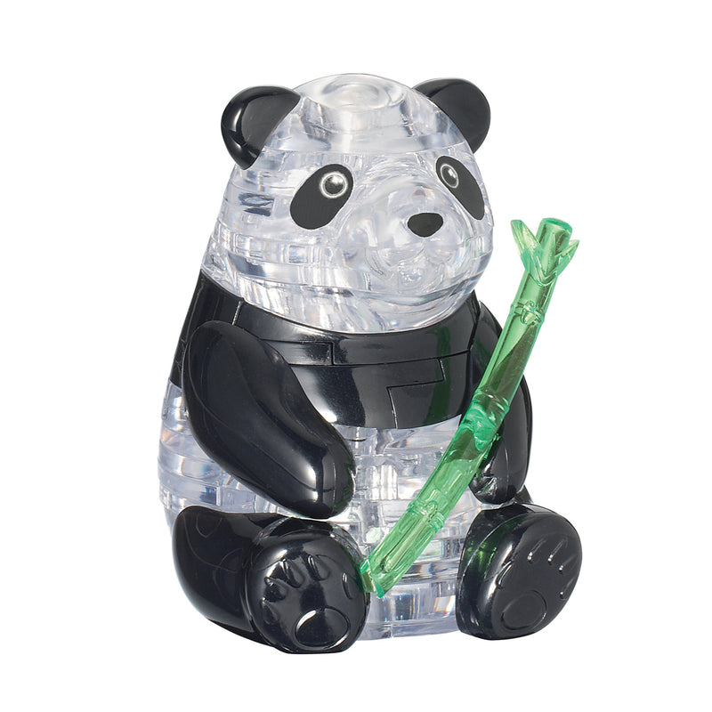 JENSEN DISTRIBUTIONS SERVICES, BePuzzled Crystal Puzzle 3D Panda Plastic Black/White 41 pc