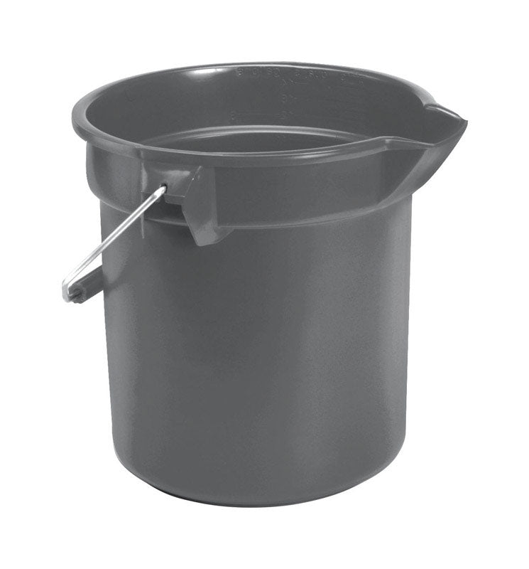 NEWELL BRANDS DISTRIBUTION LLC, Brute 10 qt Utility Bucket Gray