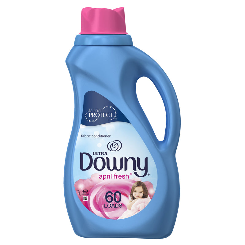 PROCTER & GAMBLE, Downy April Fresh Scent Fabric Softener Liquid 51 oz 1 pk