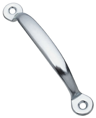 NATIONAL MFG SALES CO, National Hardware 4-3/4 in. L Zinc-Plated Silver Steel Door Pull