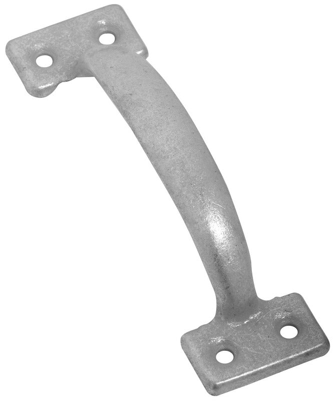 NATIONAL MFG SALES CO, National Hardware 6-1/2 in. L Galvanized Metallic Steel Door Pull