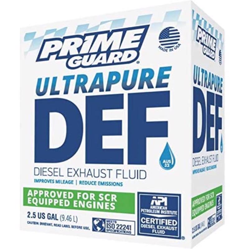 WARREN DISTRIBUTION INC, Prime Guard Ultrapure Diesel Exhaust Fluid 2.5 gal