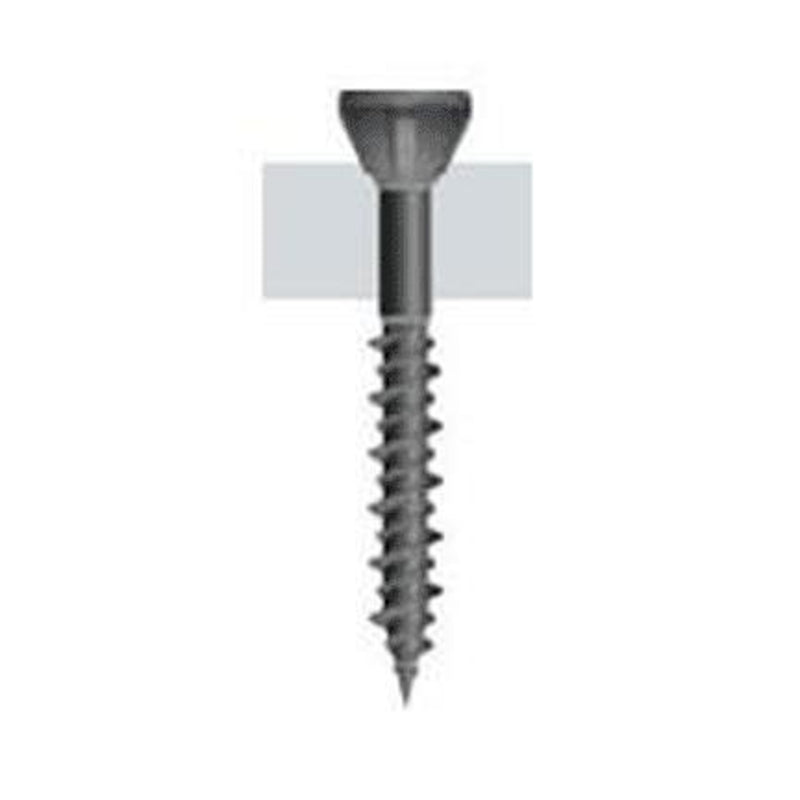 SIMPSON STRONG-TIE, Simpson Strong-Tie No. 7 X 1-1/4 in. L Square Exterior Wood Screw 2500 pk