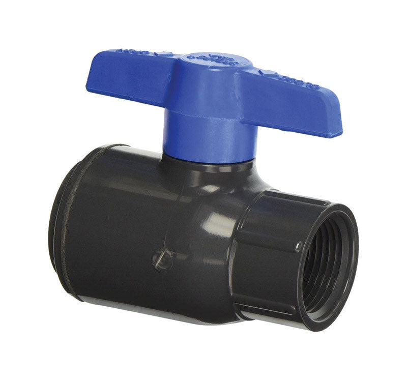 KING BROTHERS INDUSTRIES, Spears 4 in.   FPT  T X 4 in.   D FPT  PVC Utility Ball Valve