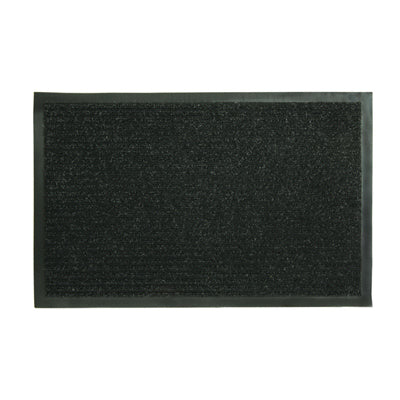 SPORTS LICENSING SOLUTIONS LLC, Sports Licensing Solutions 28 in. L X 18 in. W Black Ribbed Polypropylene Door Mat