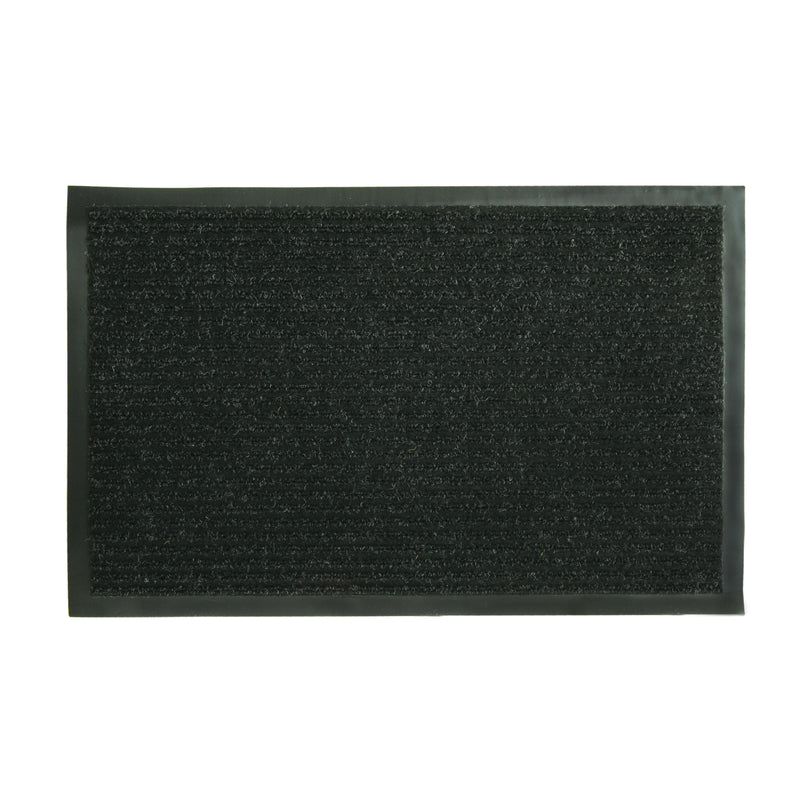 SPORTS LICENSING SOLUTIONS LLC, Sports Licensing Solutions 28 in. L X 18 in. W Black Ribbed Polypropylene Door Mat