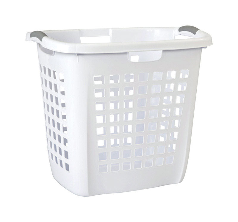 Sterilite, Sterilite White Plastic Laundry Basket (Pack of 4)