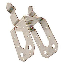 MITEK USA INC, USP Galvanized Steel Post Anchor 12 ga., 4 x 4 in. for Concrete Floor Connections In Light