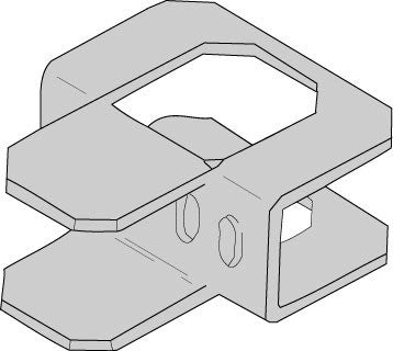 MITEK USA INC, USP PC716 7/16" Steel Plywood Clips