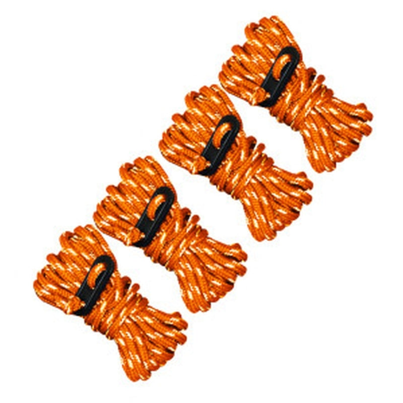 AOB PRODUCTS COMPANY, UST Brands 1/4 in. Dia. x 13 in. L x 0.25 in. H x 0.25 in. W Guy Line Orange 4 pk