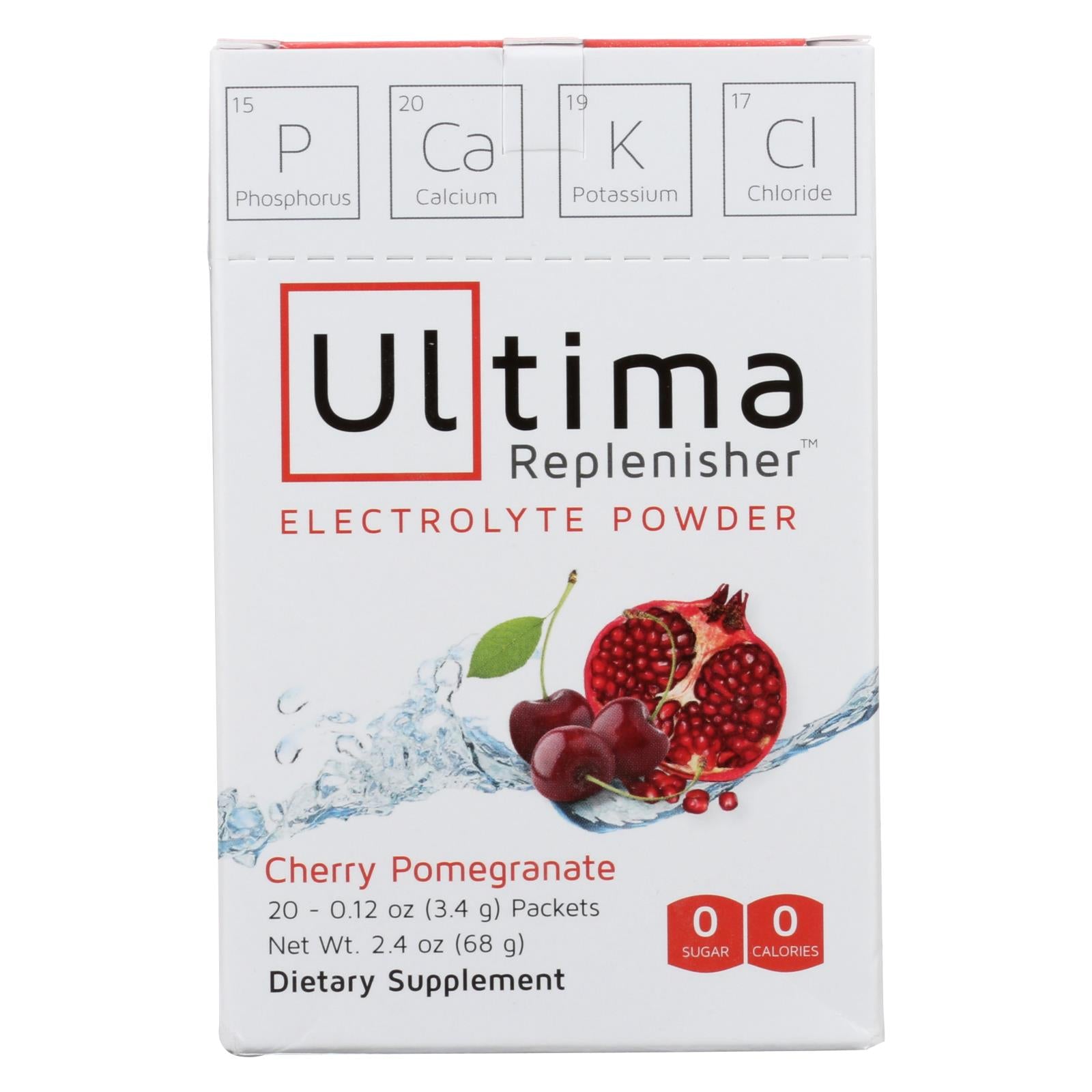 Ultima Replenisher, Ultima Replenisher Electrolyte Powder - Cherry Pomegranate - 20 count