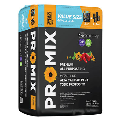 PRO-MIX, Ultimate All Purpose Plant Mix, Compressed Bale, 2-Cu. Ft. (Pack of 50)