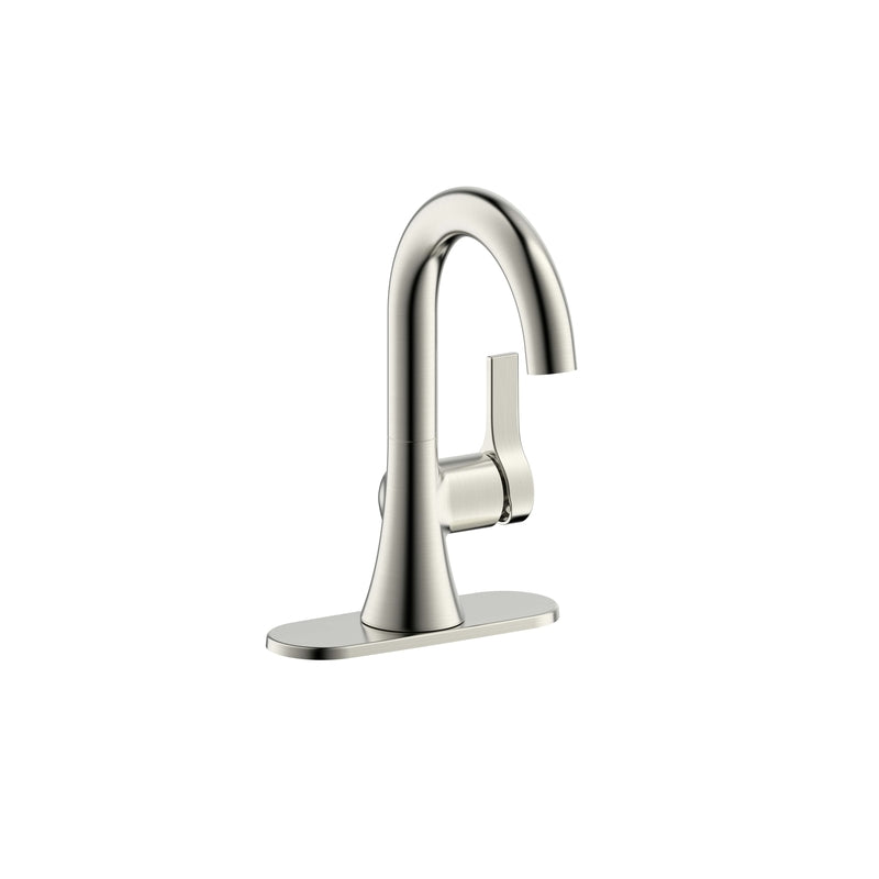 MARKIMEX INC, Ultra Faucets 1.2 GPM 60 PSI Nita Collection Brushed Nickel 1-Handle Laundry Faucet 4 in.