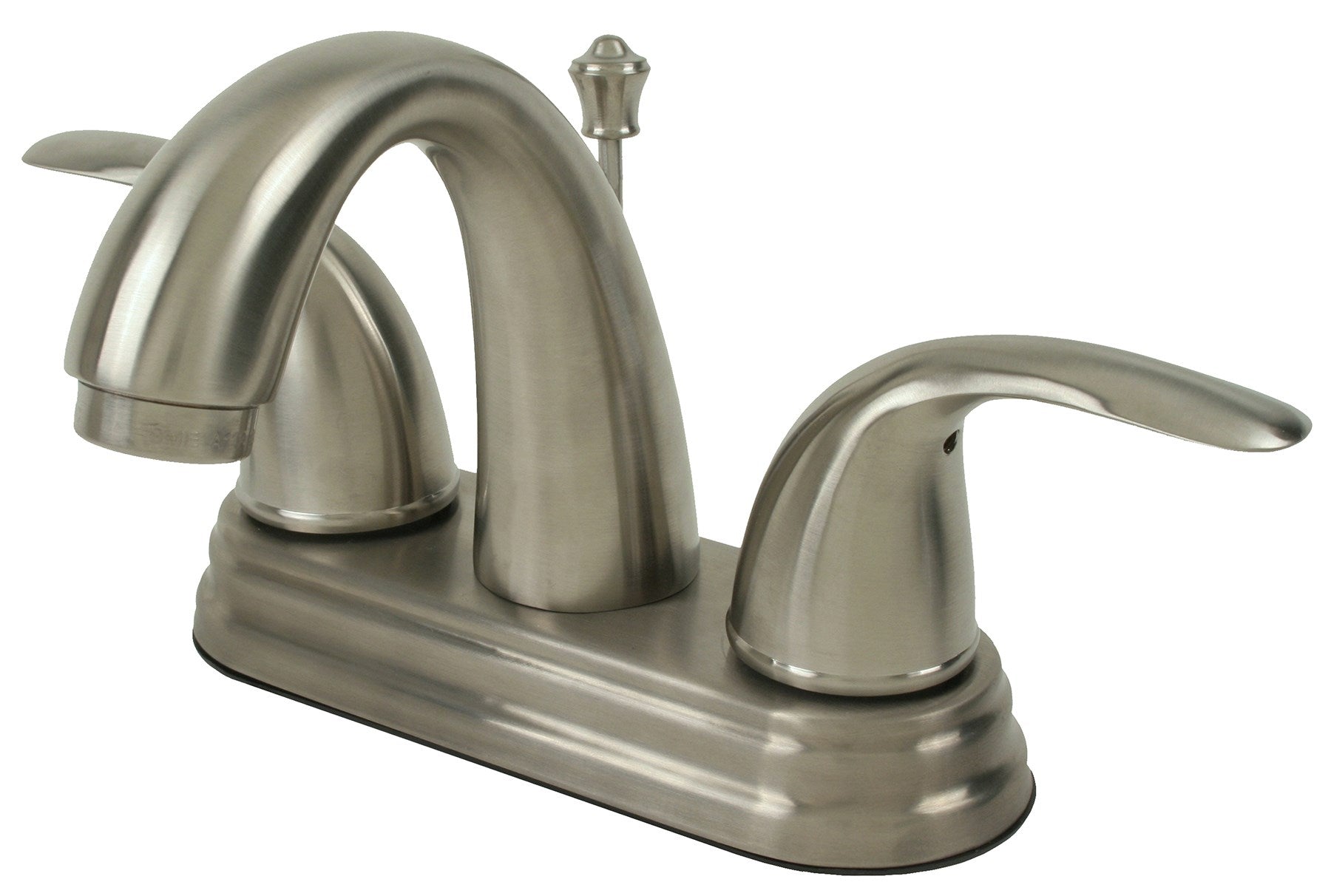 MARKIMEX INC, Ultra Faucets Brushed Nickel Centerset Bathroom Sink Faucet 4 in.