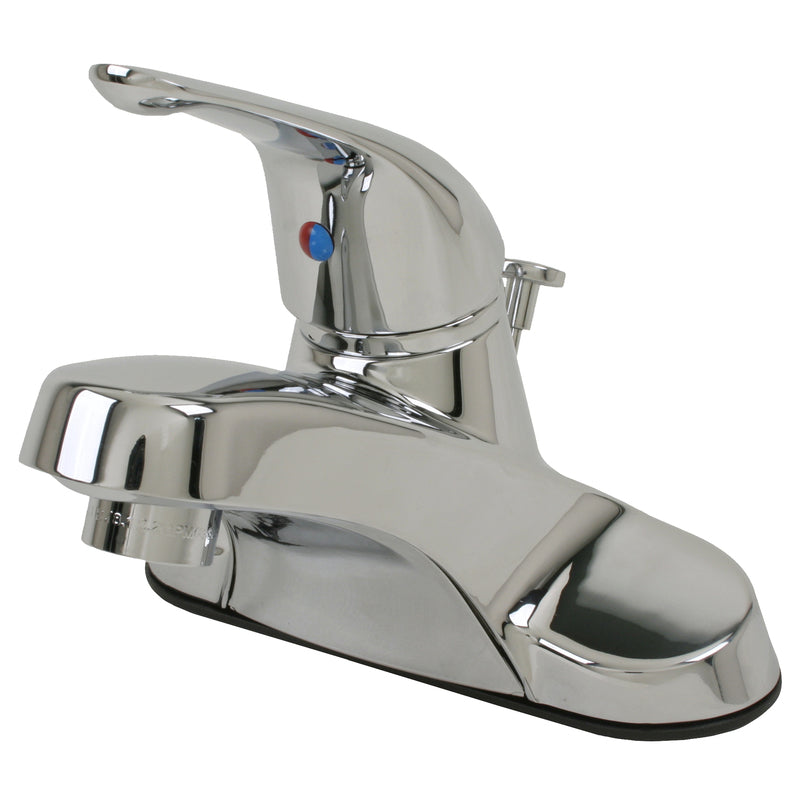 MARKIMEX INC, Ultra Faucets Chrome Single-Handle Bathroom Sink Faucet 4 in.