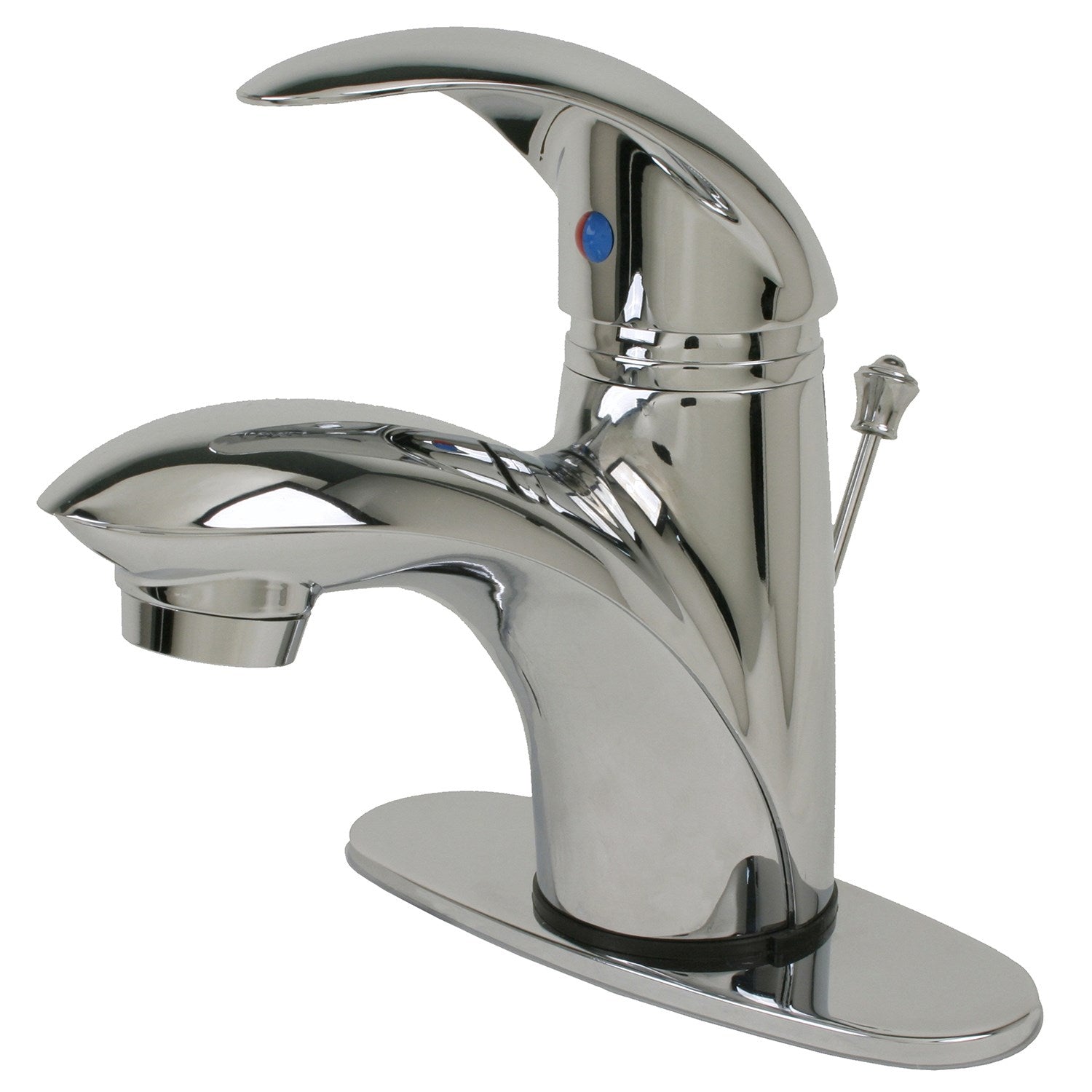 MARKIMEX INC, Ultra Faucets Chrome Single-Handle Bathroom Sink Faucet 4 in.