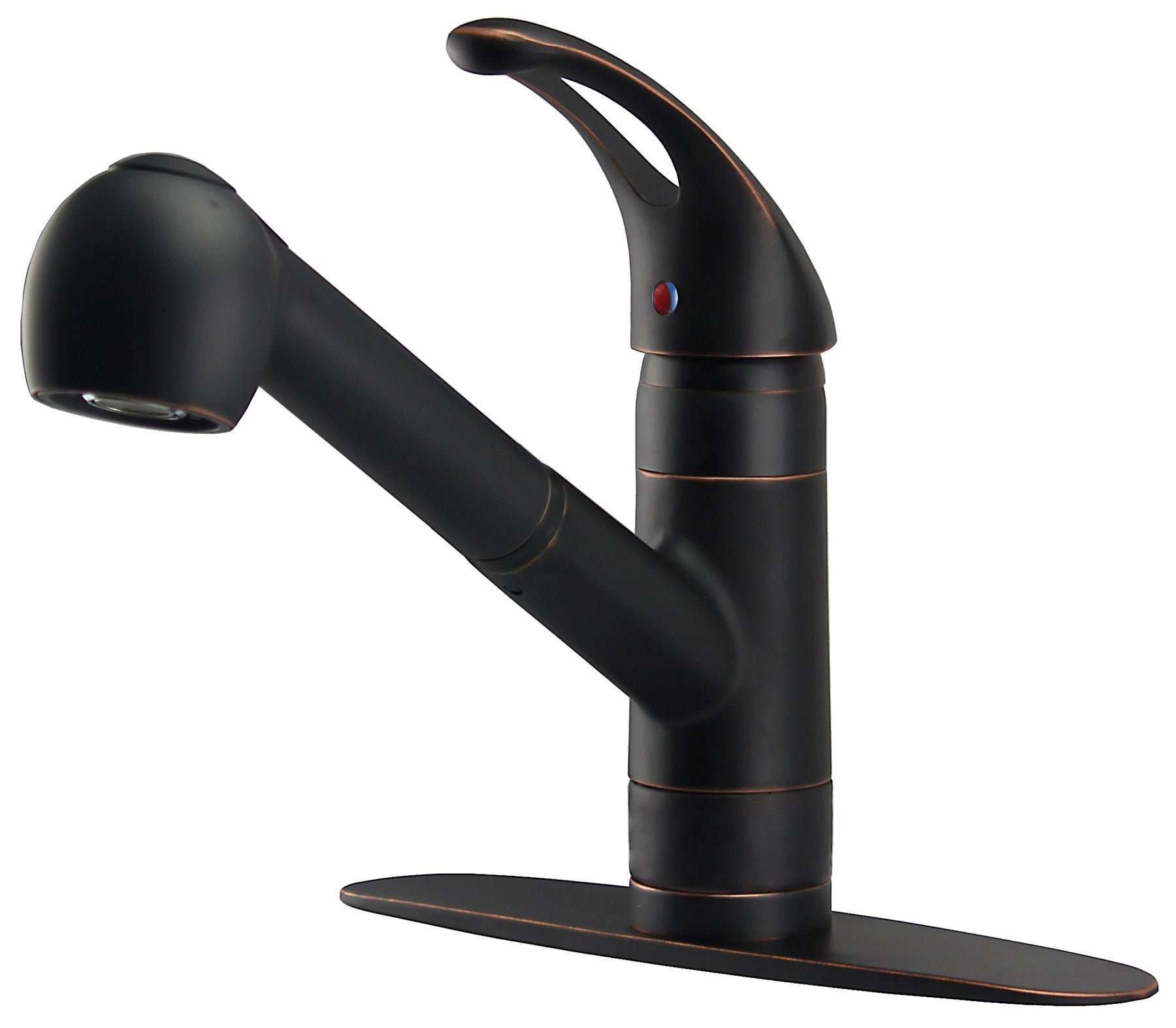 MARKIMEX INC, Ultra Faucets Classic One Handle Oil Rubbed Bronze Pull-Out Kitchen Faucet