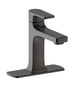 MARKIMEX INC, Ultra Faucets Dean Oil Rubbed Bronze Single-Hole Bathroom Sink Faucet 4 in.