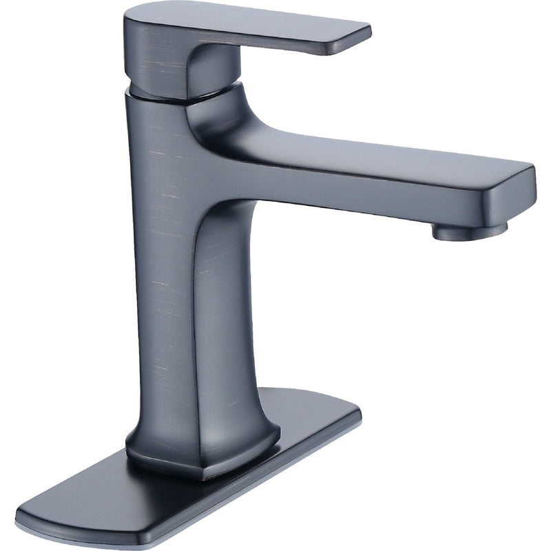 MARKIMEX INC, Ultra Faucets Dean Oil Rubbed Bronze Single-Hole Bathroom Sink Faucet 4 in.