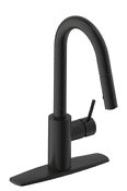 MARKIMEX INC, Ultra Faucets Euro One Handle Matte Black Pull-Down Kitchen Faucet