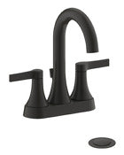 MARKIMEX INC, Ultra Faucets Nita Matte Black Centerset Bathroom Sink Faucet 4 in.