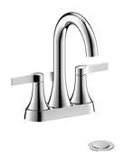 MARKIMEX INC, Ultra Faucets Nita Polished Chrome Centerset Bathroom Sink Faucet 4 in.