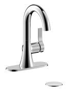 MARKIMEX INC, Ultra Faucets Nita Polished Chrome Single-Hole Bathroom Sink Faucet 4 in.