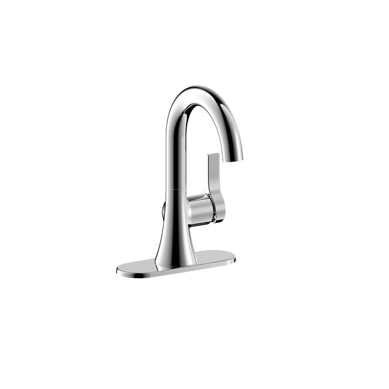 MARKIMEX INC, Ultra Faucets Nita Polished Chrome Single-Hole Bathroom Sink Faucet 4 in.