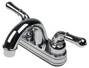 MARKIMEX INC, Ultra Faucets Non-Metallic Polished Chrome Centerset Bathroom Sink Faucet 4 in.