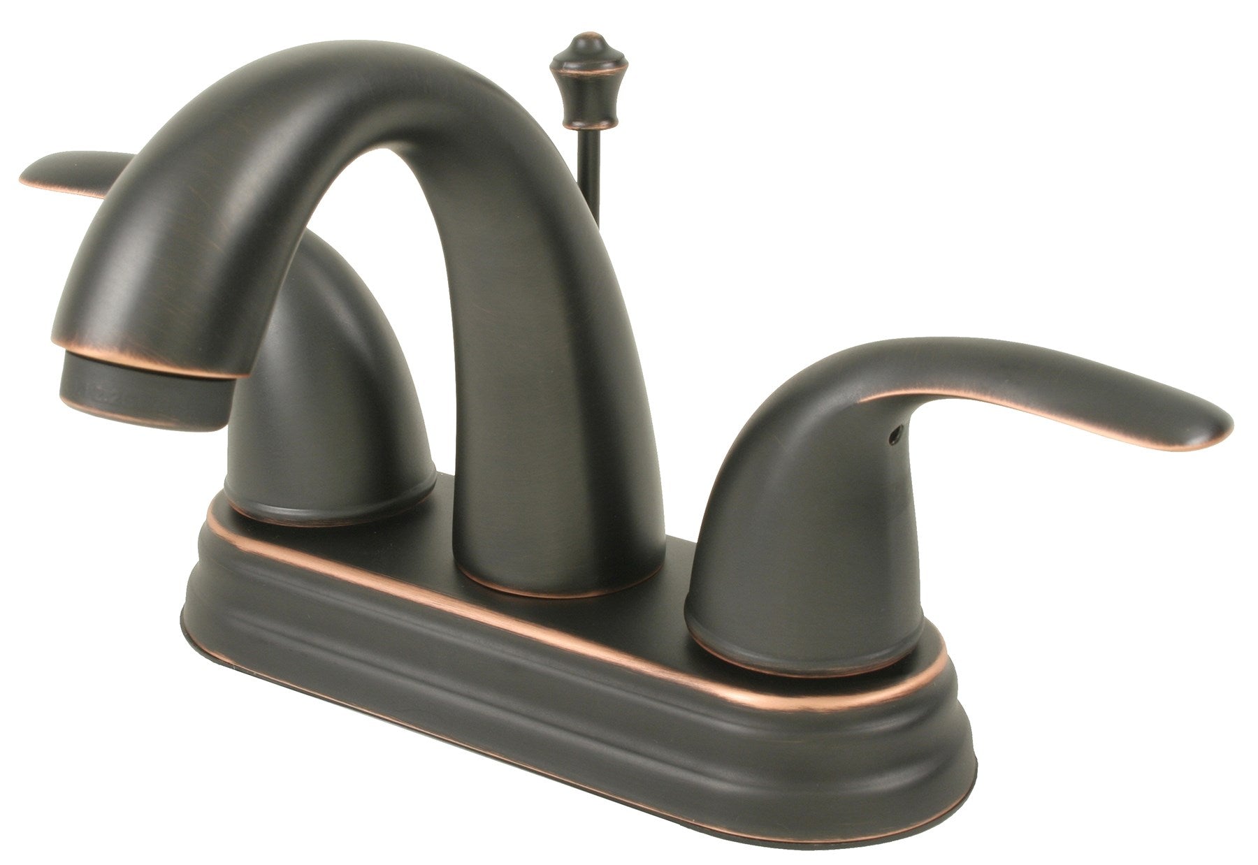 MARKIMEX INC, Ultra Faucets Oil Rubbed Bronze Centerset Bathroom Sink Faucet 4 in.