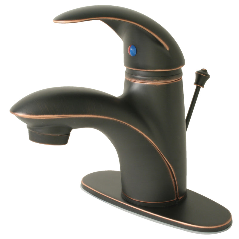 MARKIMEX INC, Ultra Faucets Oil Rubbed Bronze Single-Handle Bathroom Sink Faucet 4 in.