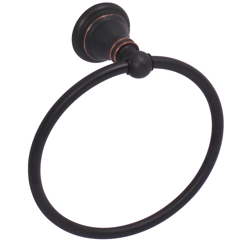 MARKIMEX INC, Ultra Faucets Oil Rubbed Bronze Towel Ring Zinc