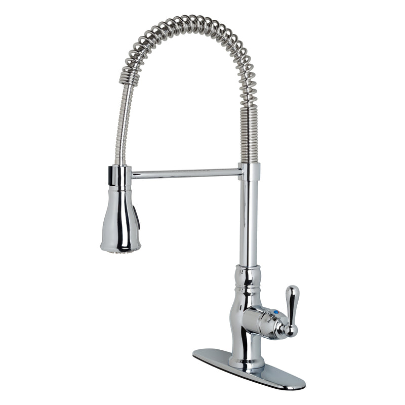 MARKIMEX INC, Ultra Faucets Prime One Handle Chrome Pull-Down Kitchen Faucet