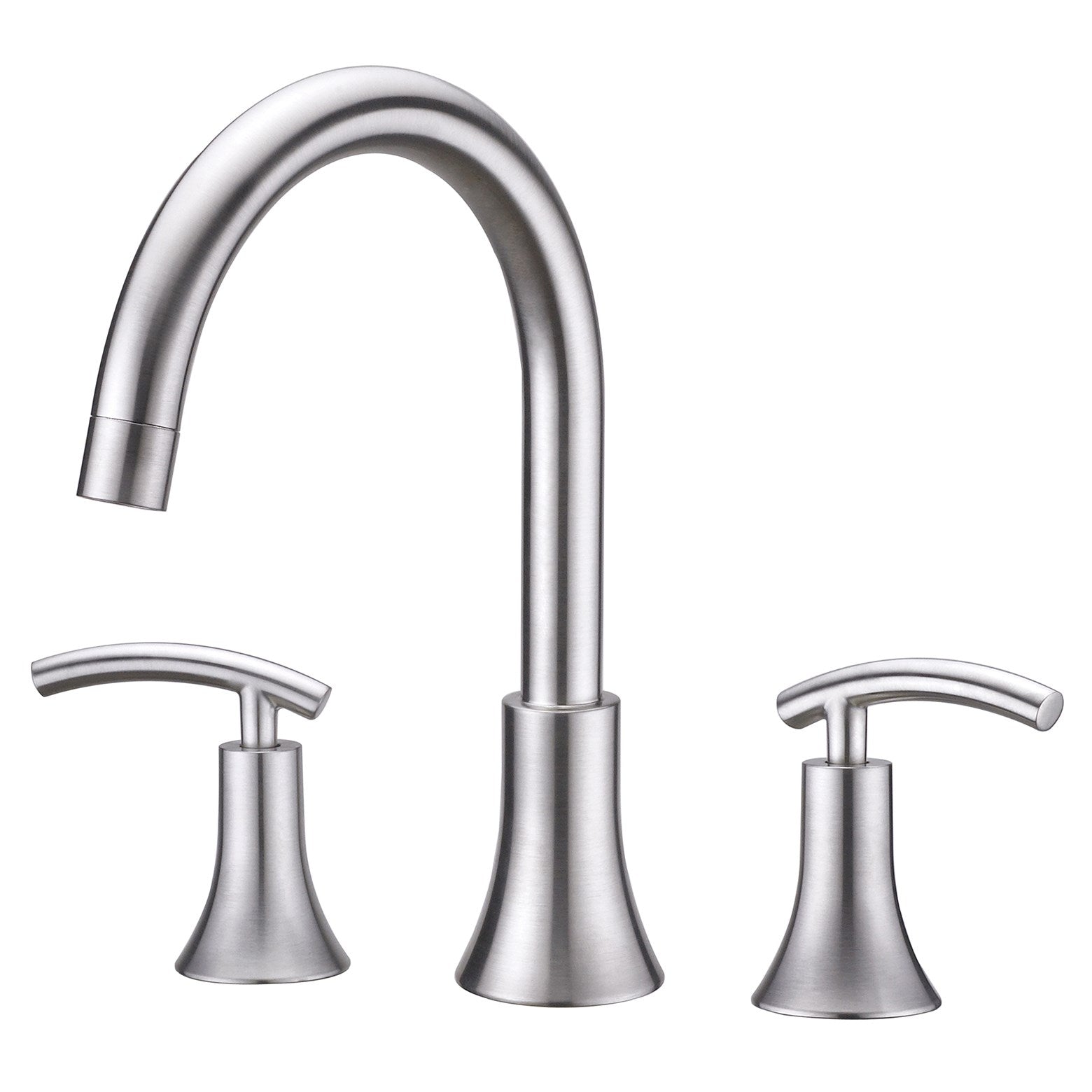 MARKIMEX INC, Ultra Faucets Sweep 2-Handle Brushed Nickel Deck Mount Tub Faucet