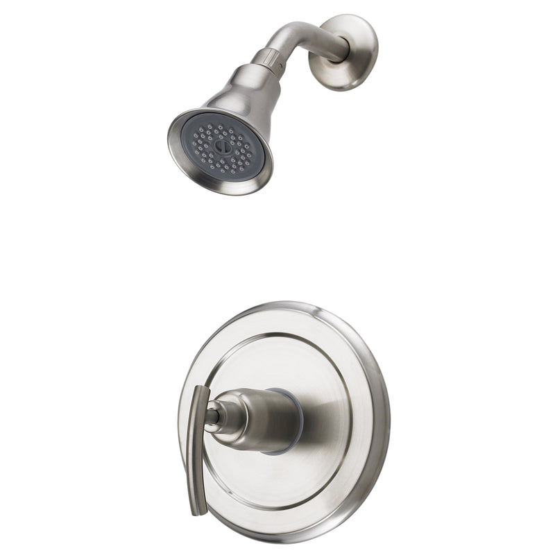 MARKIMEX INC, Ultra Faucets Sweep Collection 1-Handle Brushed Nickel Shower Faucet