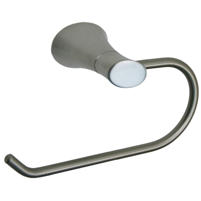 MARKIMEX INC, Ultra Faucets Sweep Collection Brushed Nickel Brown Toilet Paper Holder