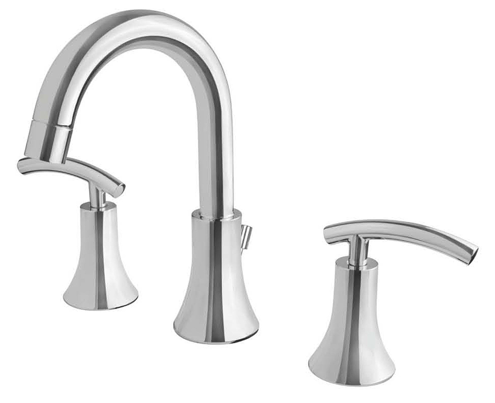 MARKIMEX INC, Ultra Faucets Sweep Polished Chrome Widespread Bathroom Sink Faucet 6-10 in.