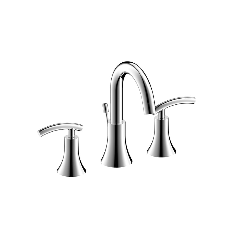 MARKIMEX INC, Ultra Faucets Sweep Polished Chrome Widespread Bathroom Sink Faucet 6-10 in.