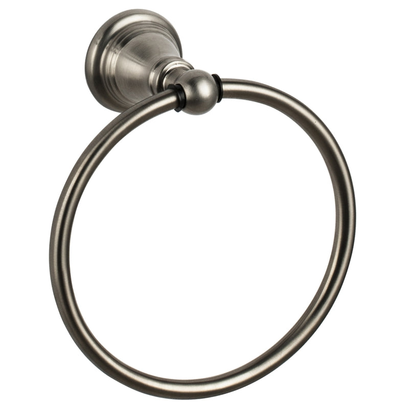 MARKIMEX INC, Ultra Faucets Traditional Collection Brushed Nickel Towel Ring Metal