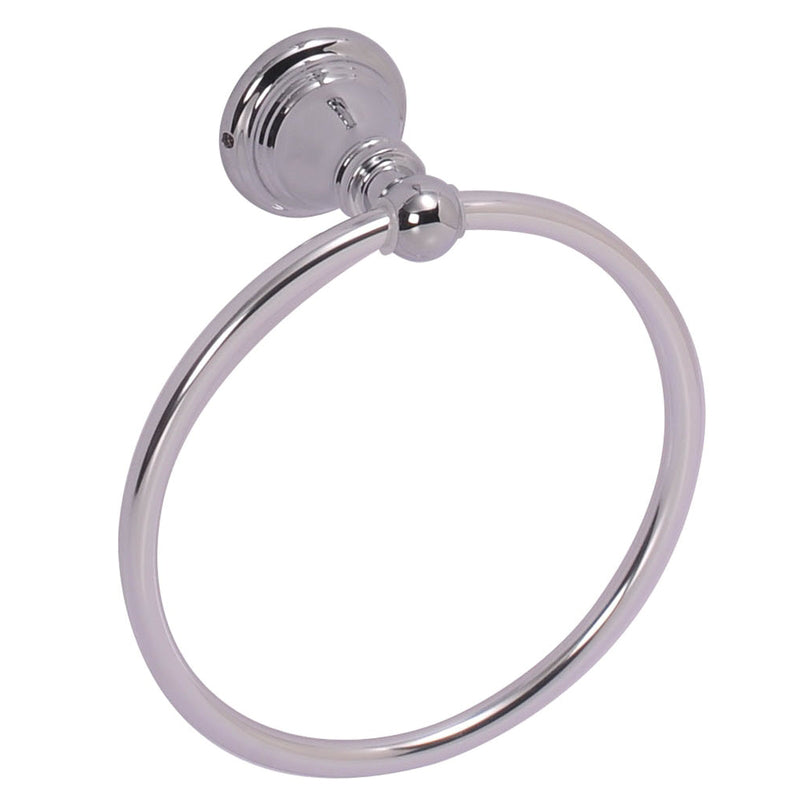 MARKIMEX INC, Ultra Faucets Traditional Collection Chrome Towel Ring Metal