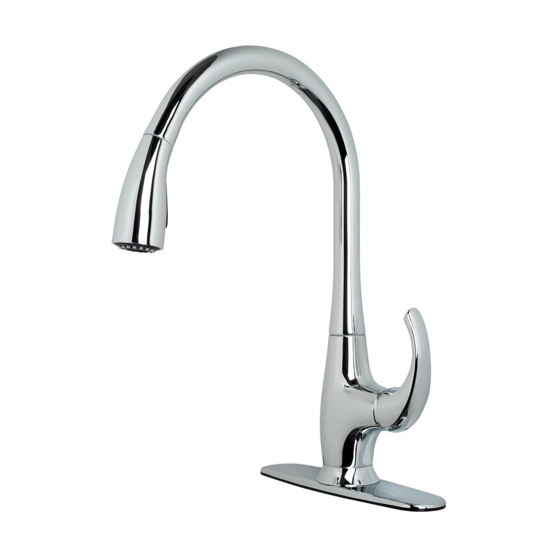 MARKIMEX INC, Ultra Faucets Transitional II One Handle Chrome Kitchen Faucet